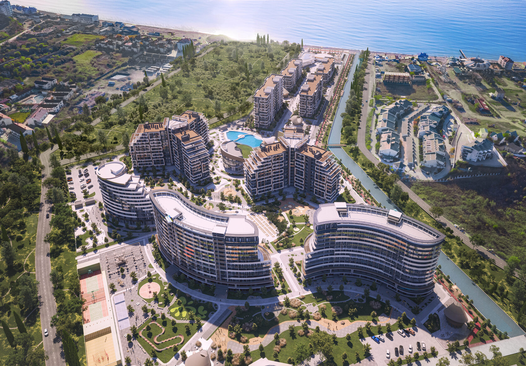 SKYSOUL — архитектура комплекса